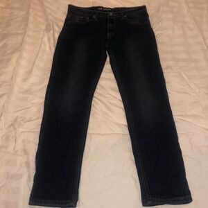 Phat Farm Boys skinny fit stretch dark blue jeans